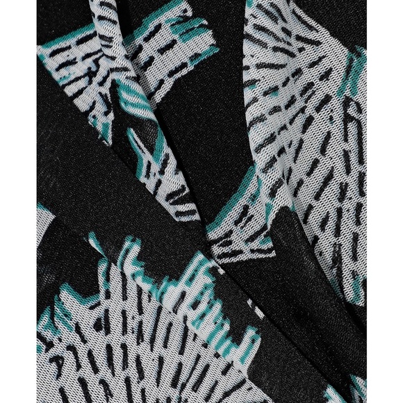 Diane Von Furstenberg Faridah Floral Mesh Dress sz M 93 - Picture 5 of 11